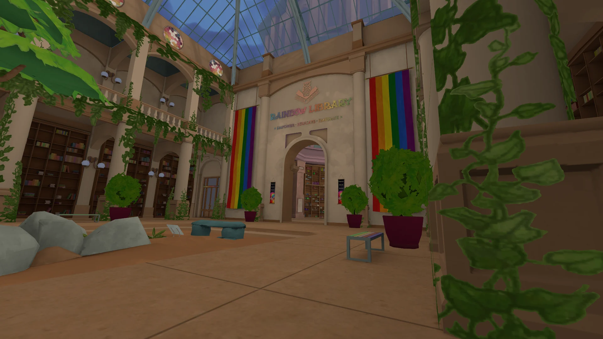 Rainbow Library image